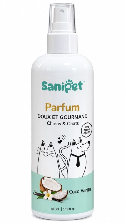 SaniPet Parfum Coco Vanille 500ml pour chien et chat