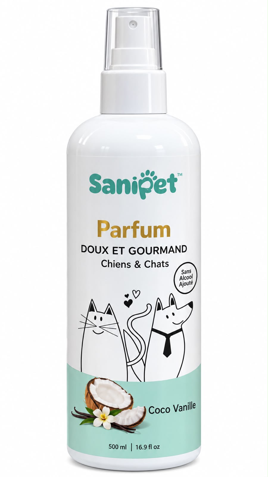 WhatsApp Image 2026-09-29 at 11.23.18 SaniPet Parfum Coco Vanille 500ml pour chien et chat