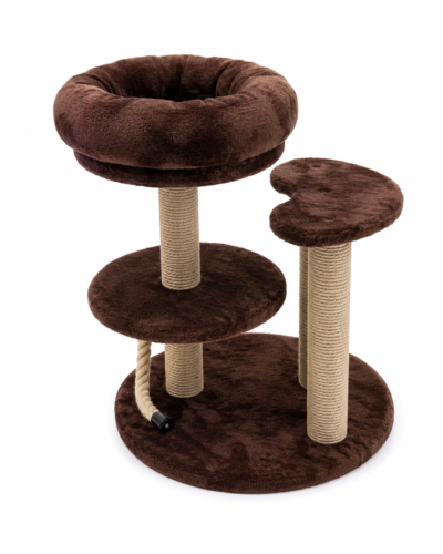 Arbre à Chat Multi-Niveaux avec Griffoirs et Plateformes