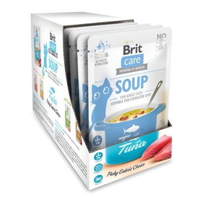 Soupe Brit Care au thon pour chats (15x75 G)