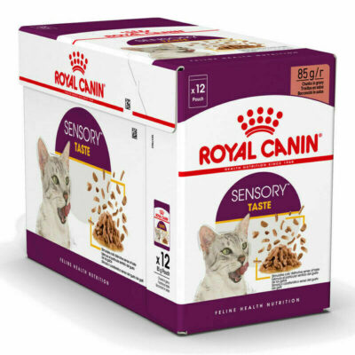 Royal Canin Pâtée Sensory Taste en Sauce pour Chat -Pack  (12x 85g)