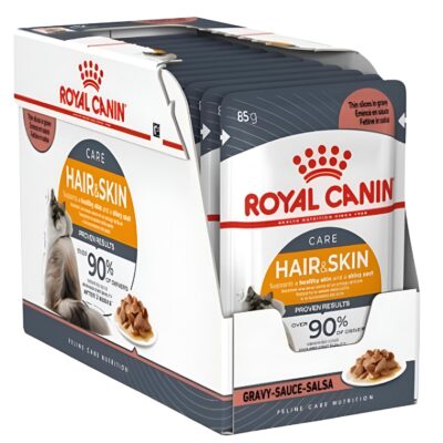 Royal Canin Hair & Skin Pâtée pour Chat - pack (12x 85g)